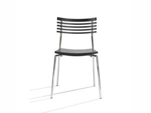 Rail Stolen | ergonomisk møde- og konferencestol med dynamisk formsprog, susende minimalistisk design, robust metalstel og neutral finish til kontor, møderum og fællesområder ￼