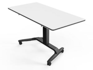 MG Talent 500 katederbord | mobilt og sammenklappeligt bord med højdejustering fra 74 til 104 cm der giver fleksibel arbejdsplads i undervisningsmiljøer