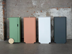 Arkityp garderobe | garderobe med justerbare hylder og flere ophængspunkter, elegant design og solid konstruktion til reception, entre og fællesrum